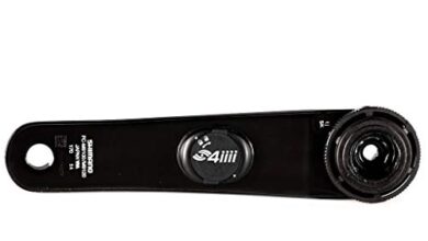 4iiii Precision Powermeter Left Side | Shimano FC-M9100-NDS | 175mm | Measures Each Pedal Stroke with 3 Strain Gauges