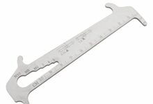 DGHAOP Bicycle Chain Checker Bike Chain Wear Indicator Gauge Measuring Ruler Tool